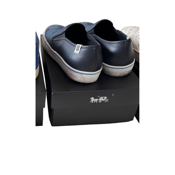 Coach Citysole Skate Camo Slip On Sneakers Shoes Mens Size 8.5 D Midnight Navy - Picture 2 of 4
